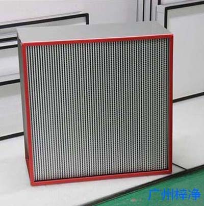 250度耐高溫高效過濾器應于于熱風處理末端過濾。