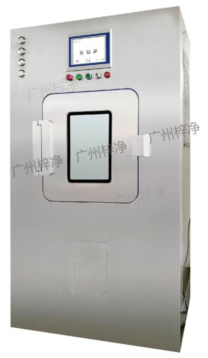 VHP滅菌傳遞窗采用專門的滅菌介質(zhì)給予系統(tǒng)使過氧化氫等離子體更均勻，達到滅菌效果。