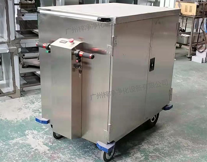 無菌物品電動運送車又稱為無菌物品運送車、無菌密封下送車、無菌物品回收車。